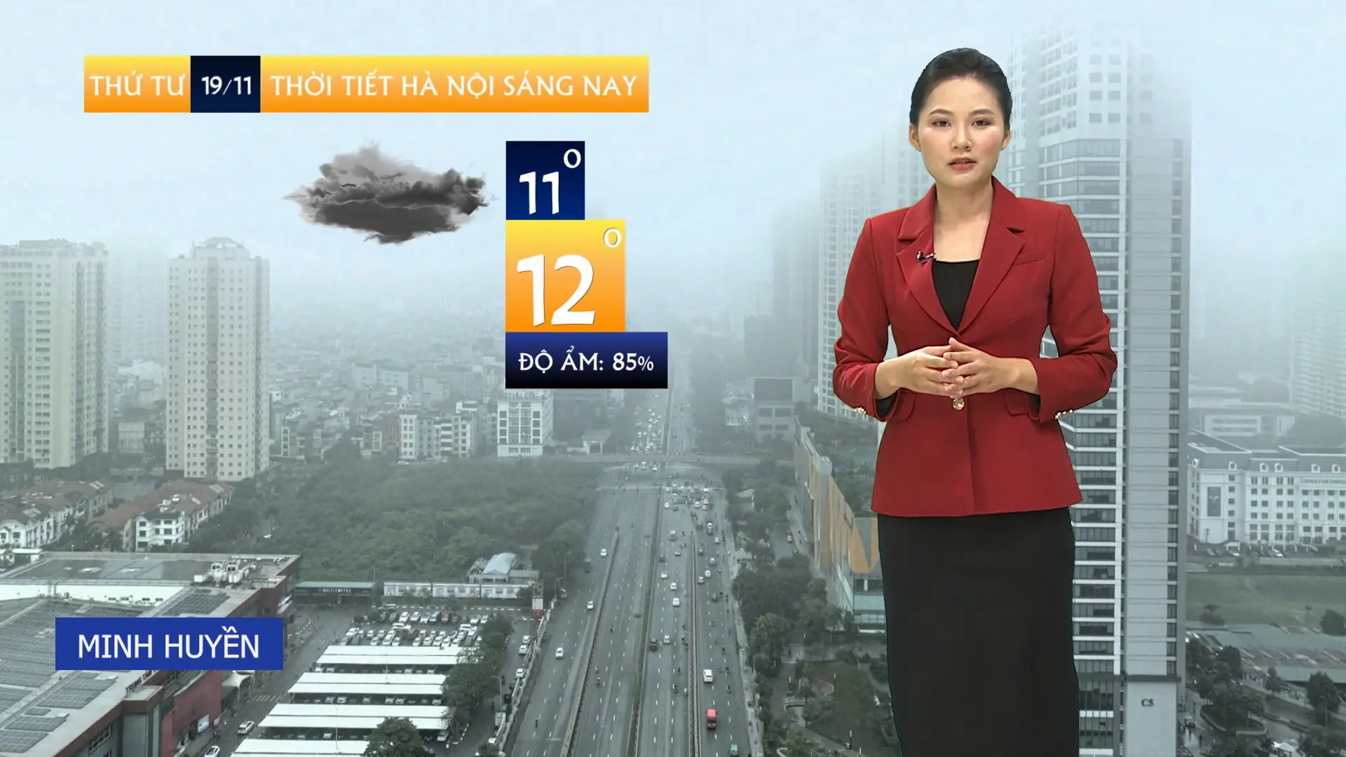 Dự báo thời tiết sáng | 19/11/2025 Dự báo thời tiết sáng | 19/11/2025